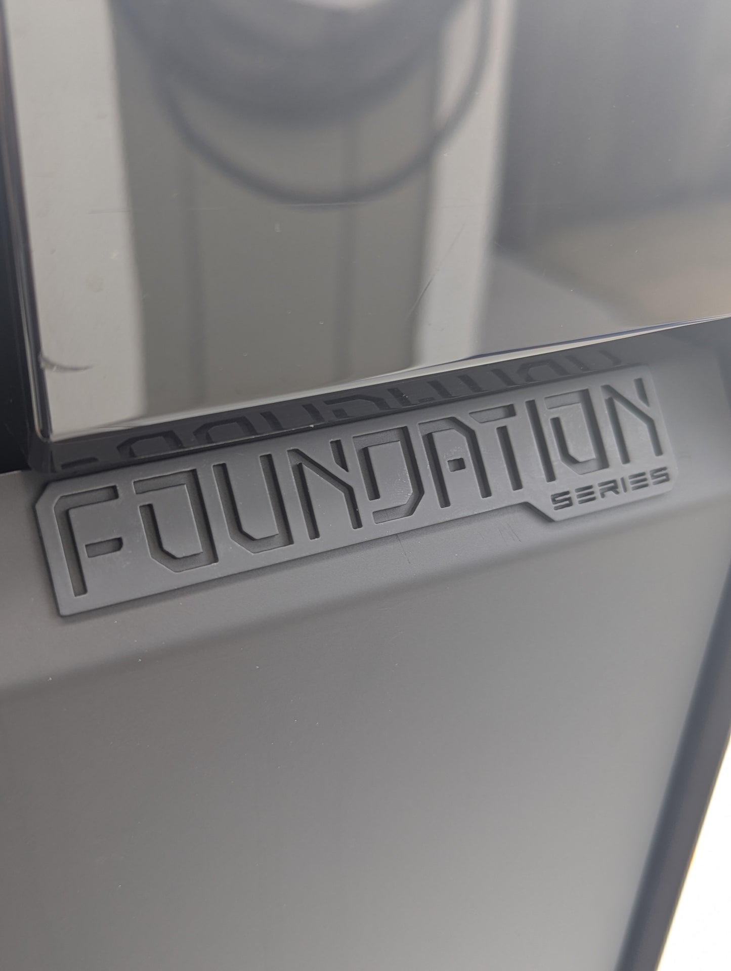 Black - All Metal - Stainless Steel Foundation Series Badges