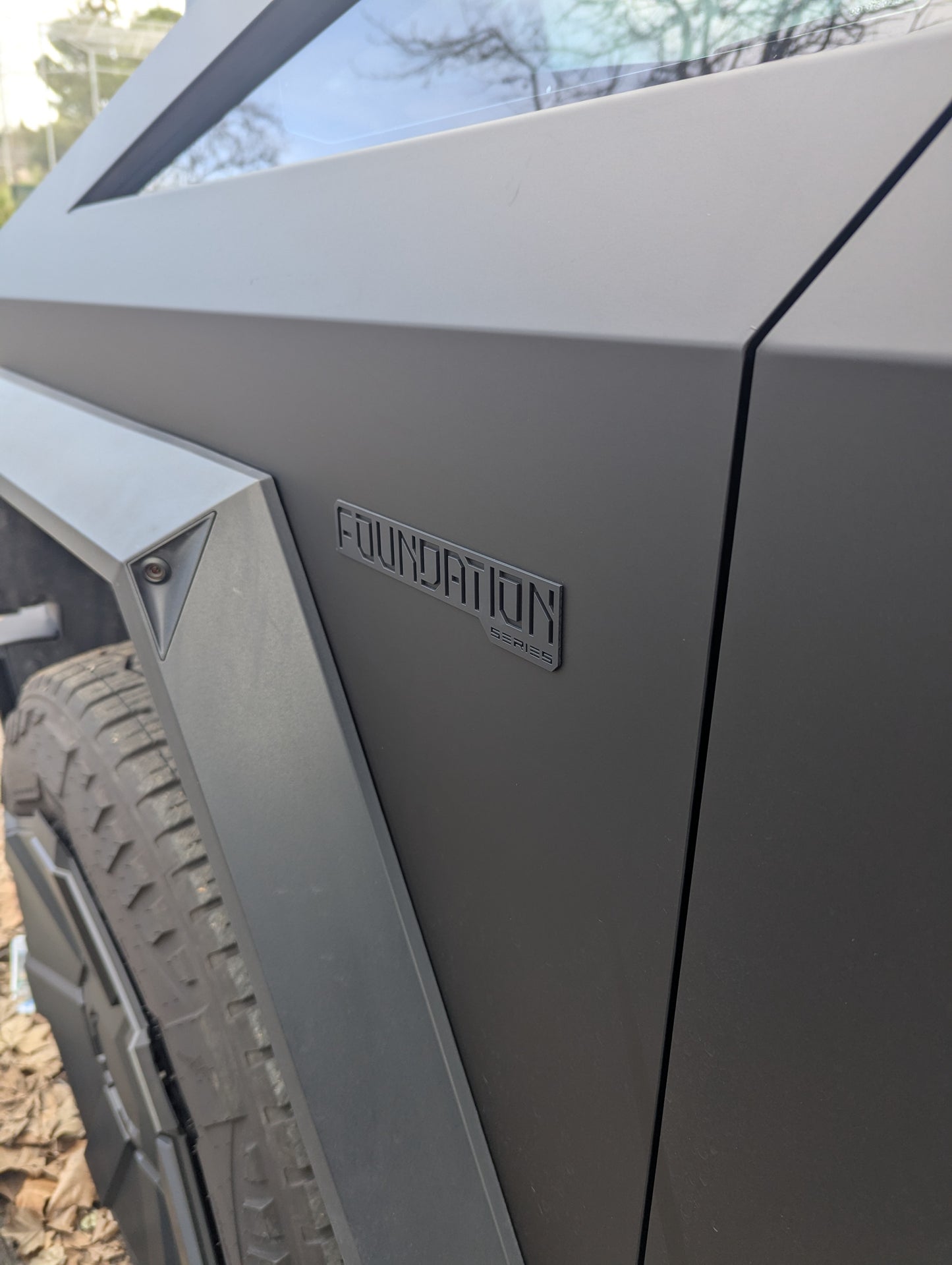 Black - All Metal - Stainless Steel Foundation Series Badges