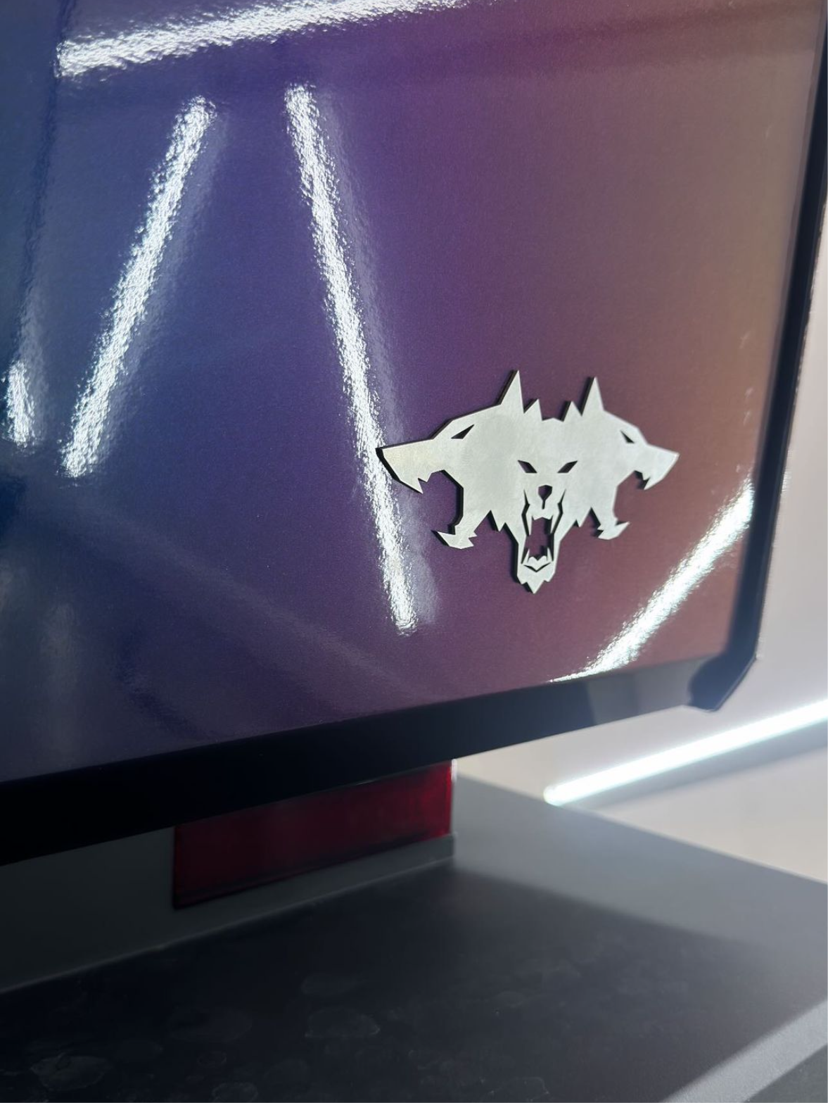 All Metal - Stainless Steel Cyberbeast Emblem